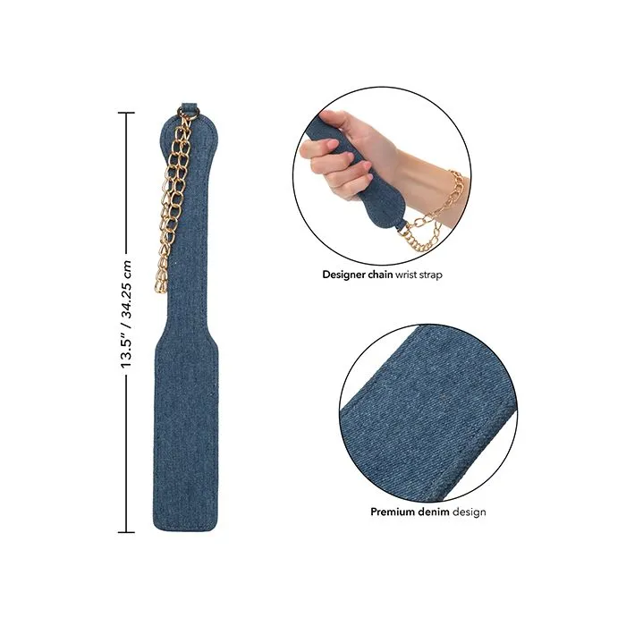 Vibrators Ride Em Premium Denim Collection Paddle Cal Exotics Vibrators Ride Em Premium Denim Collection Paddle Cal Exotics