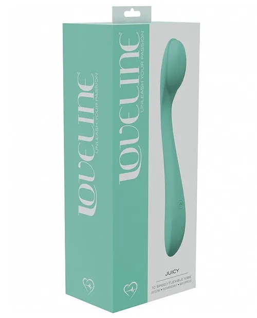 Juicy 10 Speed Flexible Vibe Green Shots Vibrators
