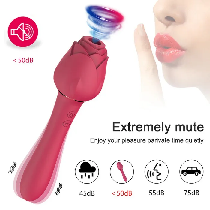 Vibrators Rose Vibrators For Women Vagina Sucking Clitoris Stimulator G Spot Powerful Vibrating Dildo EVEs SECRETS